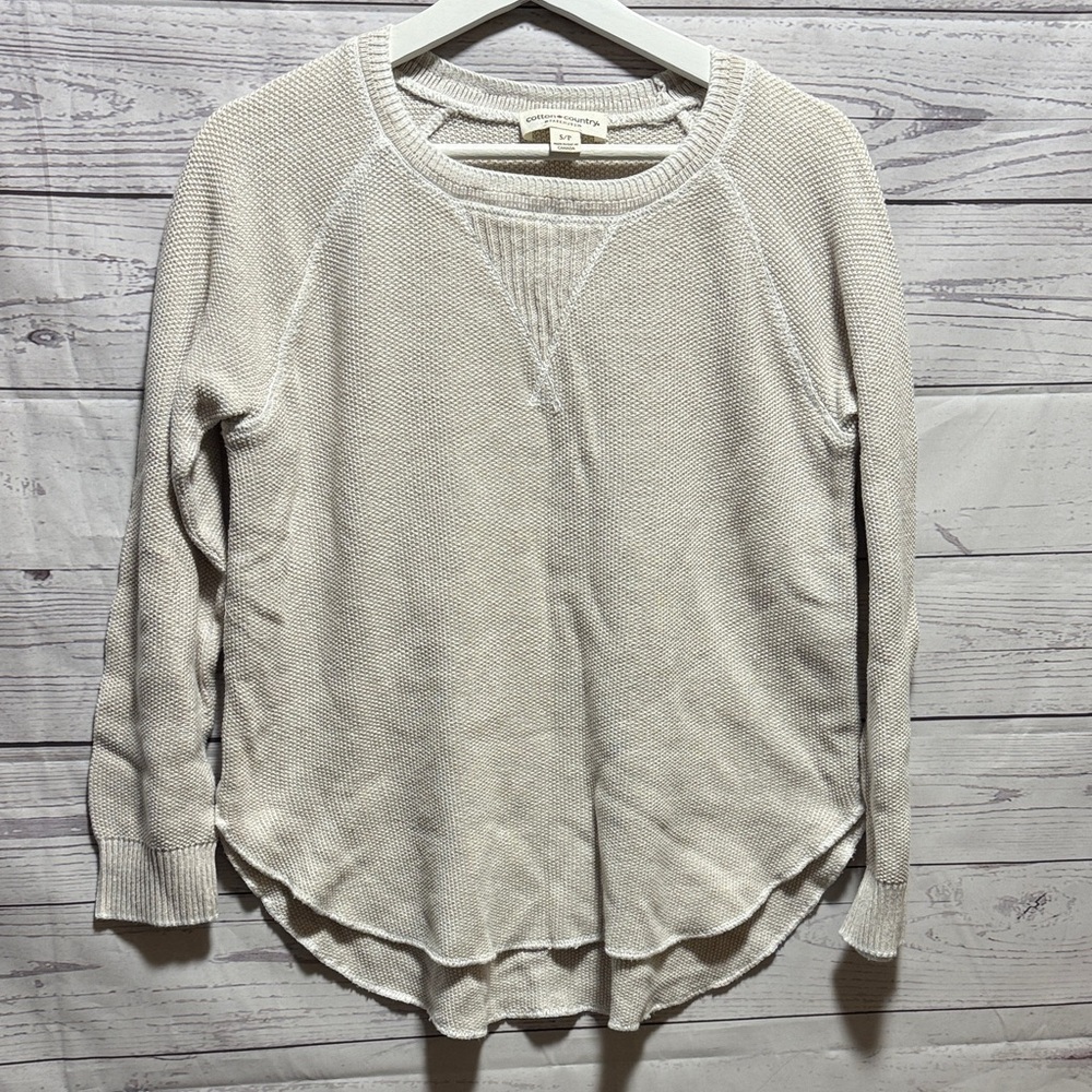 Cotton Country Sweater